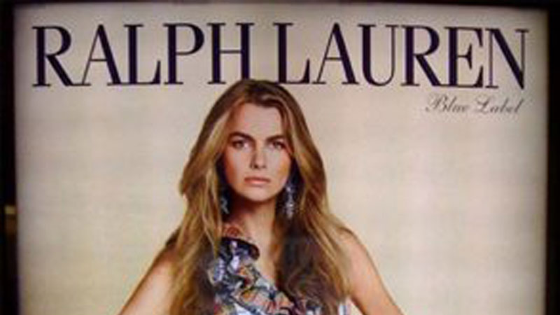 Ralph Lauren takes down pants