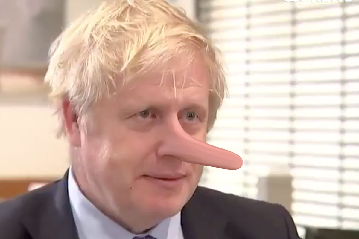 Boris Johnson Lies